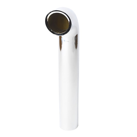 Thrifco Plumbing 22 Gauge 1-1/2 Inch x 9-1/2 Inch Chrome Plated Brass Flanged Wa 4400657